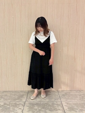「アイテム（バレエシューズ）」を使った、Launaleaさん（レディース・150cm）の夏コーディネート