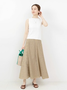 endoさん（レディース・162cm）の春コーディネート