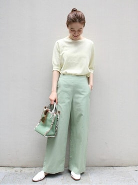 endoさん（レディース・162cm）の夏コーディネート