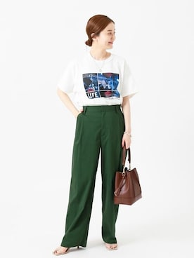 endoさん（レディース・162cm）の夏コーディネート