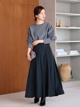 「IENA」｜endoさん（レディース・162cm）の秋コーディネート