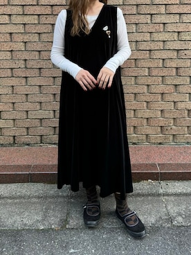 「IRIS47（イリスフォーセブン）のアイテム（アクセサリー）」を使った、h.o.v_officialさん（レディース・153cm）の秋コーディネート