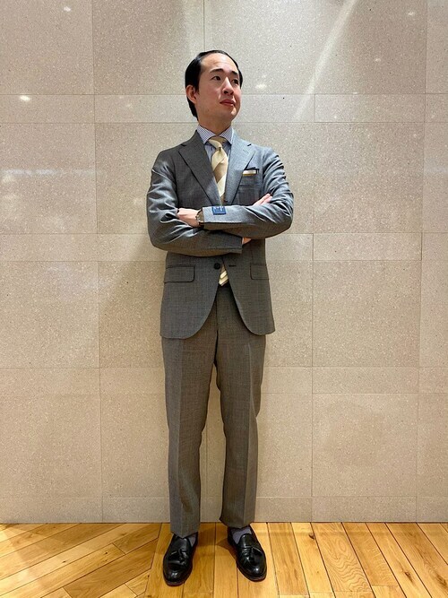 山口 Ships 有楽町店 Shipsのネクタイを使ったコーディネート Wear