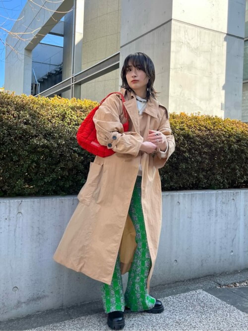 極美品 メゾンスペシャル ジャガード チェック ツイードニット ビスチェ MAISON SPECIAL（メゾンスペシャル） ニット ジャガードチェック