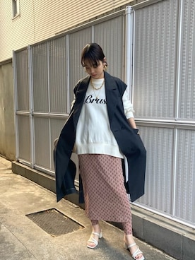 MAISON SPECIALさん(レディース・161cm)の春コーディネート