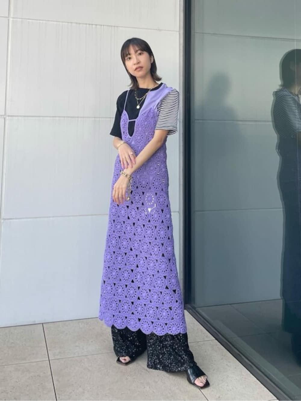 MaisonSpecial レースコンビキャミワンピース MAISON SPECIAL（メゾンスペシャル）の「Lace Combination