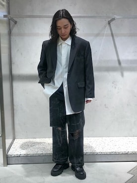 MAISON SPECIALさん（メンズ・175cm）の春コーディネート