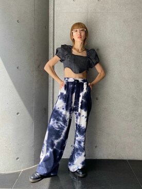 「MAISON SPECIAL（メゾンスペシャル）のアイテム（サロペット/オーバーオール）」を使った、MAISON SPECIALさん（レディース・161cm）の春コーディネート
