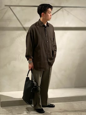 MAISON SPECIALさん（メンズ・167cm）の春コーディネート