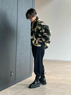 MAISON SPECIALさん(メンズ・178cm)の春コーディネート