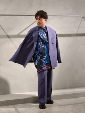 MAISON SPECIALさん（メンズ・168cm）の春コーディネート