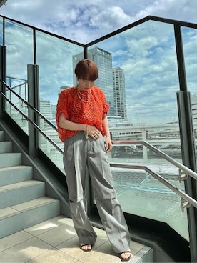 MAISON SPECIALさん（レディース・157cm）の春コーディネート