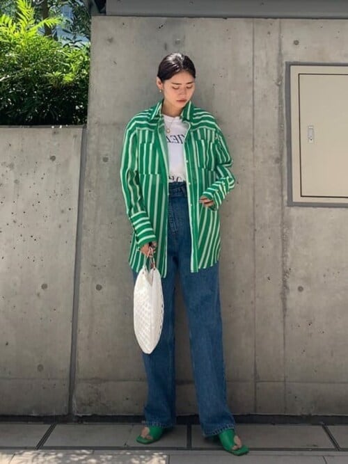 High Waist Cocoon Denim Pants/ハイウエストコクーンデニム