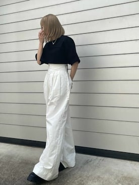 MAISON SPECIALさん（レディース・157cm）の夏コーディネート