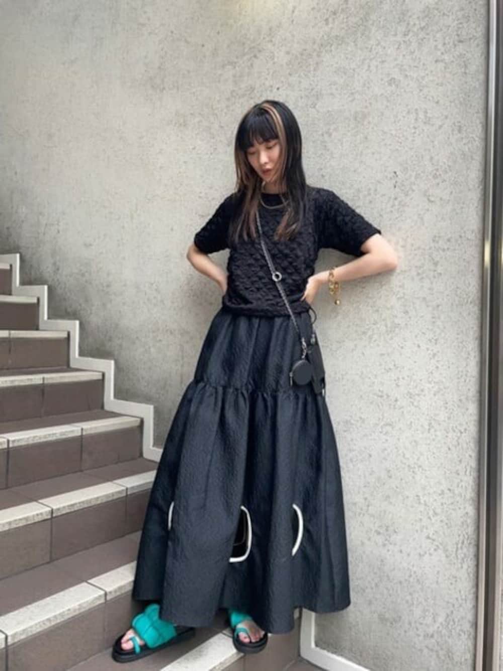 MAISON SPECIAL】ヘムホール2WAYボリュームスカート｜ファッション