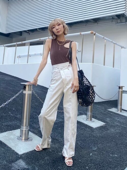 MAISON SPECIAL(メゾンスペシャル)｜Colored Denim Pants/カラー