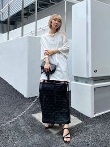 MAISON SPECIAL（メゾンスペシャル）の「スクエアジャガードタッセル