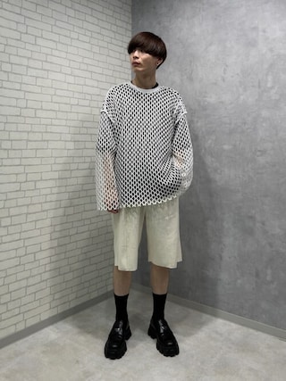 は*な様 人気✨MaisonSpecialレイヤードTシャツベージュメゾンスペシ MAISON SPECIAL（メゾンスペシャル）の「ニットベストレイヤード