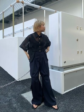 MAISON SPECIALさん（レディース・162cm）の夏コーディネート