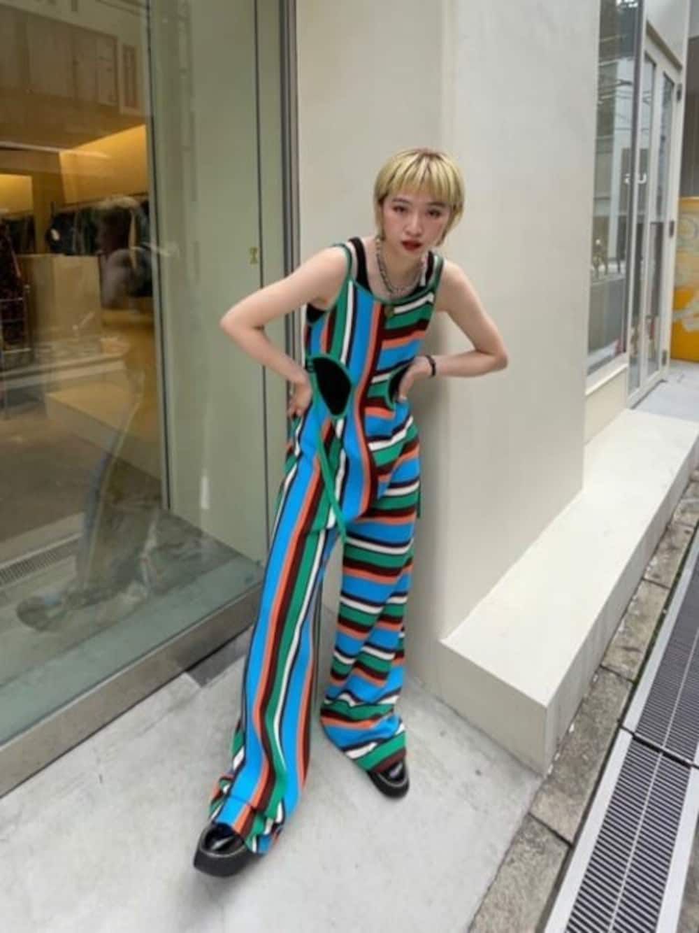 MAISON SPECIAL（メゾンスペシャル）の「マルチストライプニット  