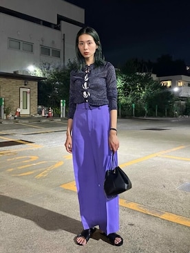 MAISON SPECIALさん（レディース・170cm）の夏コーディネート