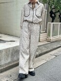 セール】エンブロイダリーイージーワイドパンツ【MAISON SPECIAL