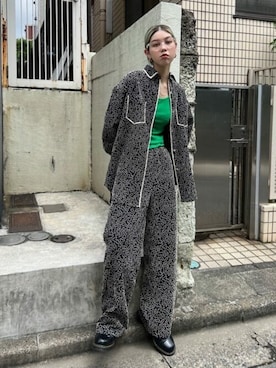 MAISON SPECIALさん（レディース・171cm）の夏コーディネート