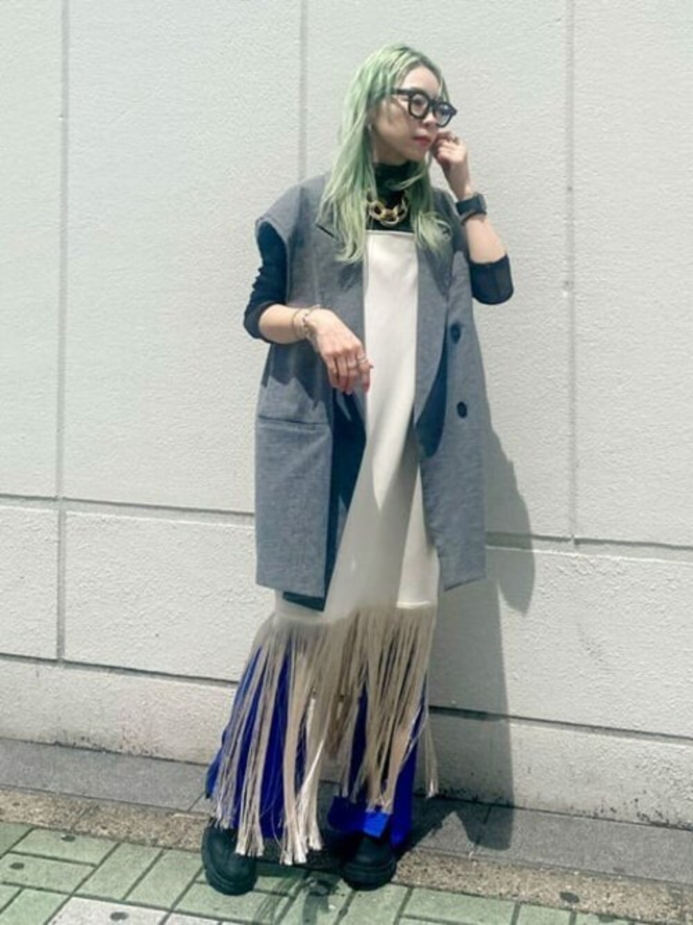Center Slit Flare Pants/センタースリットフレアパンツ【MAISON