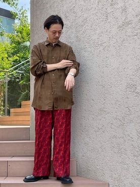 MAISON SPECIALさん（メンズ・169cm）の秋コーディネート