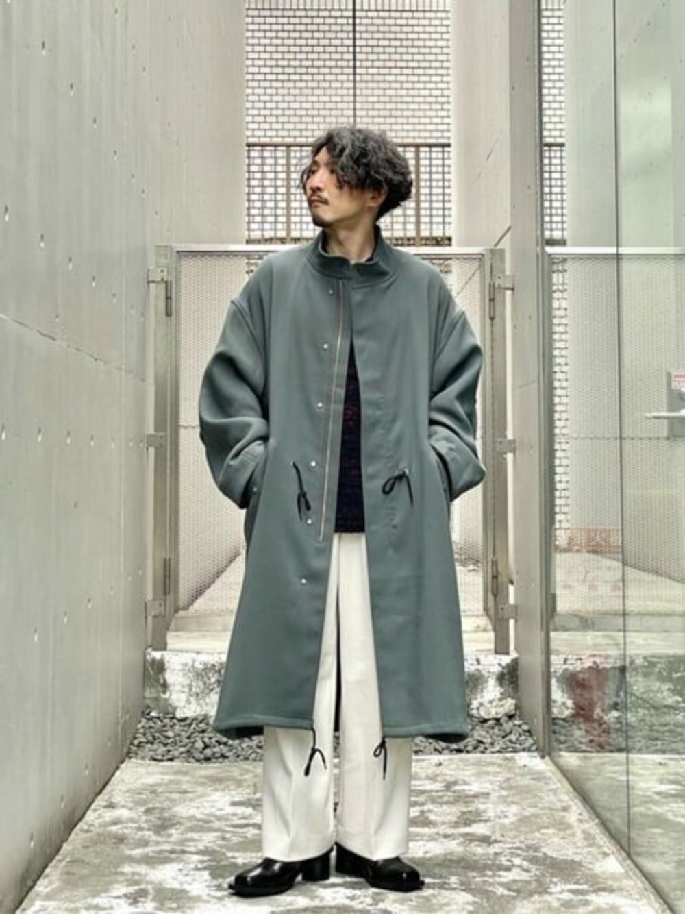 ユニセックスアイテム》トリプルクロスプライムオーバーモッズコート