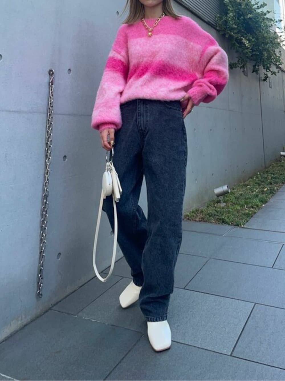 High Waist Cocoon Denim Pants/ハイウエストコクーンデニム【MAISON