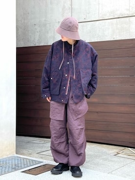 「MAISON SPECIAL（メゾンスペシャル）のアイテム（ブルゾン）」を使った、MAISON SPECIALさん（メンズ・173cm）の秋コーディネート