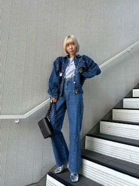 2WAYレングスデニムジャケット【MAISON SPECIAL/メゾンスペシャル】を