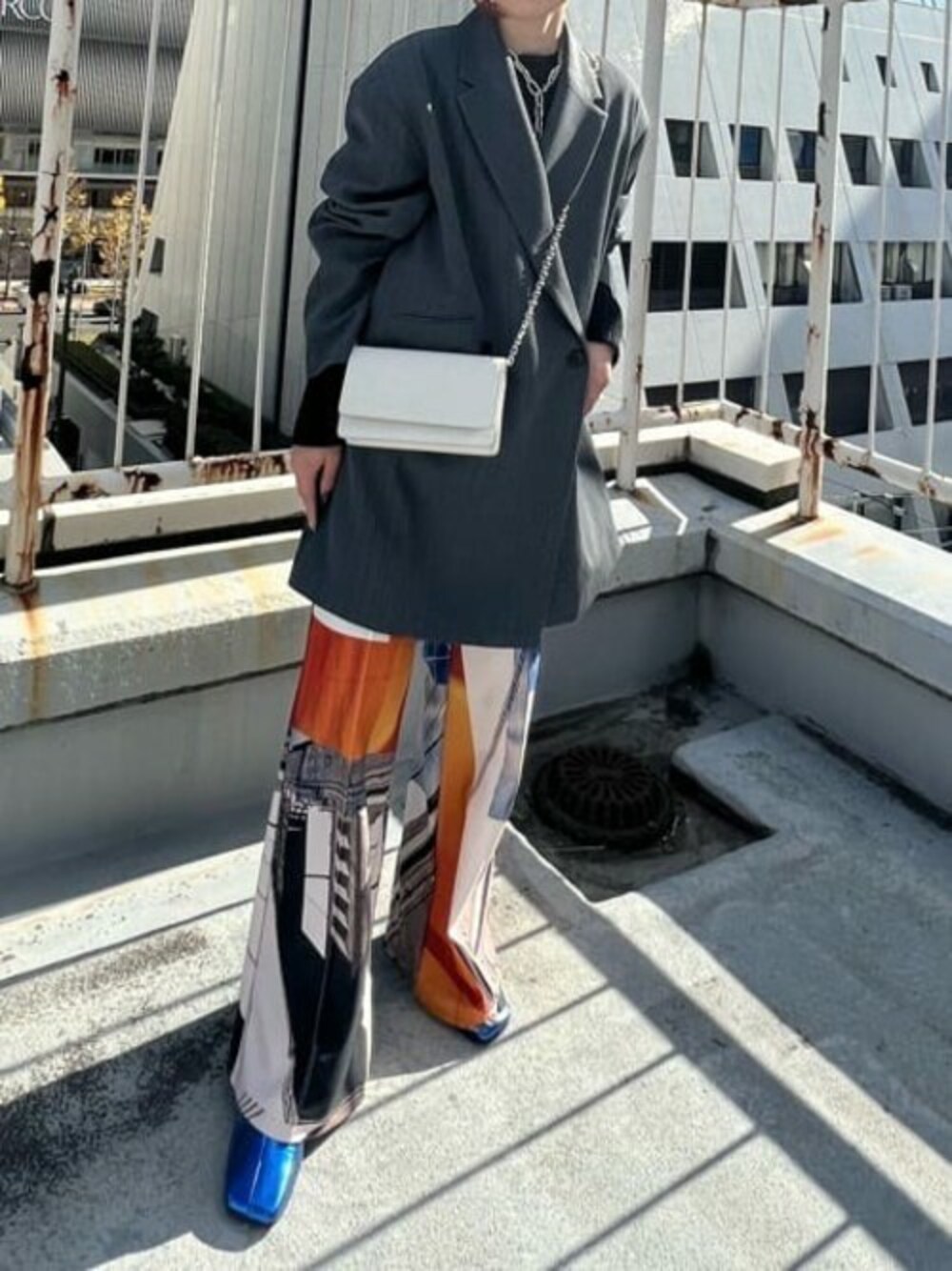 メゾンスペシャル　フォトコラージュパンツ MAISON SPECIAL（メゾンスペシャル）の「フォトコラージュパンツ