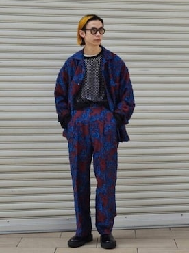 MAISON SPECIALさん（メンズ・177cm）の冬コーディネート