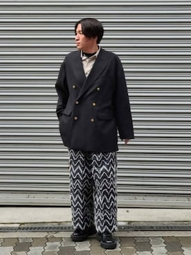 MAISON SPECIALさん（メンズ・175cm）の冬コーディネート