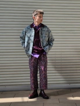 MAISON SPECIALさん(メンズ・175cm)の春コーディネート