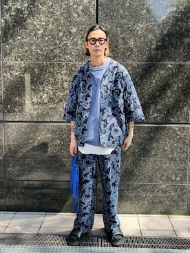 MAISON SPECIALさん（メンズ・177cm）の春コーディネート