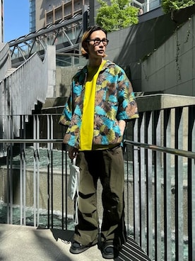 MAISON SPECIALさん(メンズ・177cm)の春コーディネート
