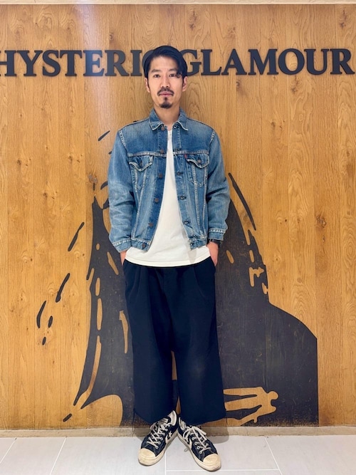 HYSTERIC GLAMOUR（ヒステリックグラマー） チノパン 1タック ワイド