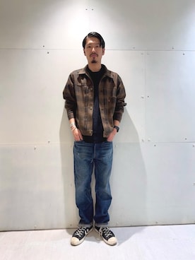 山Dさん(メンズ・175cm)の冬コーディネート