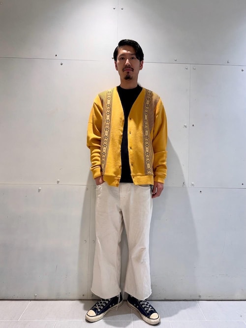 美品　ヒステリックグラマー ルーズストレートパンツ　ホワイト(白) ルーズストレートパンツ|HYSTERIC GLAMOUR MEN | HYSTERIC GLAMOUR