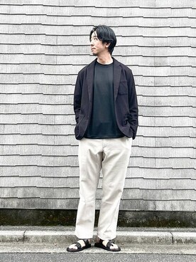 大田さん（メンズ・176cm）の春コーディネート