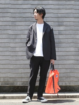 大田さん（メンズ・176cm）の春コーディネート