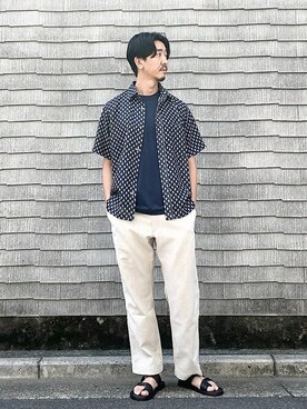 大田さん（メンズ・176cm）の春コーディネート