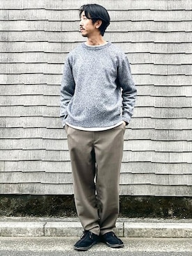 大田さん（メンズ・176cm）の秋コーディネート