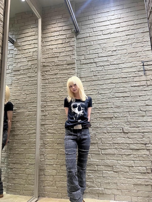 SKULL BERRY チビTシャツ（Tシャツ/カットソー）｜HYSTERIC