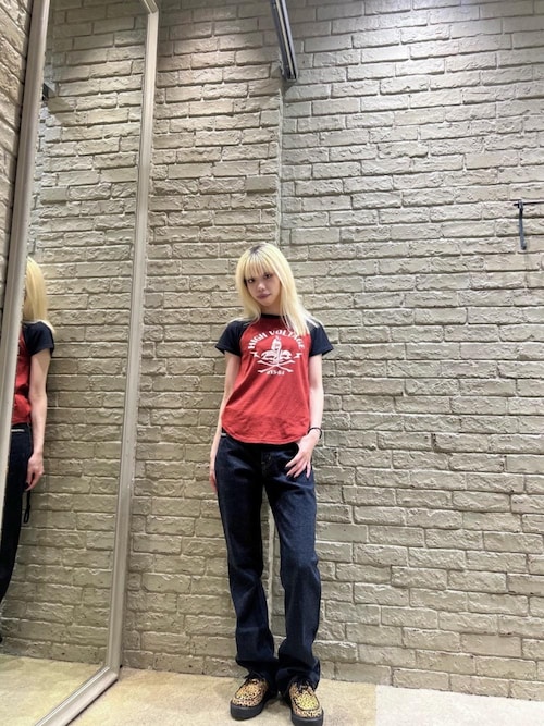 HYSTERIC GLAMOUR HIGH VOLTAGE Tシャツ ブラック HYSTERIC GLAMOUR - HIGH VOLTAGE Tシャツ / ブラック | Tempt