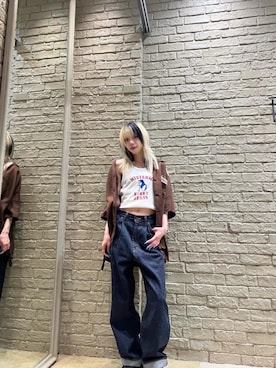 「シャツ 」｜ふみさん（レディース・162cm）の夏コーディネート