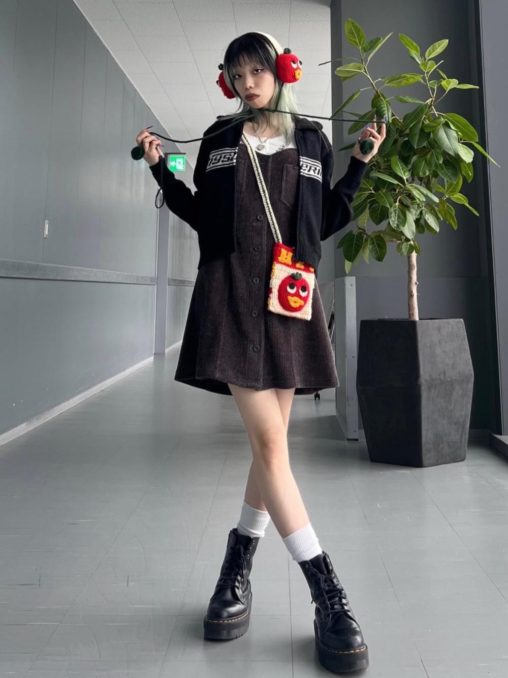 HYSTERIC GLAMOUR（ヒステリックグラマー）の「手編みイヤーマフラー